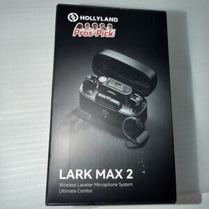 Hollyland Lark MAX 2 Wireless Microphone for iPhone/Camera/Android